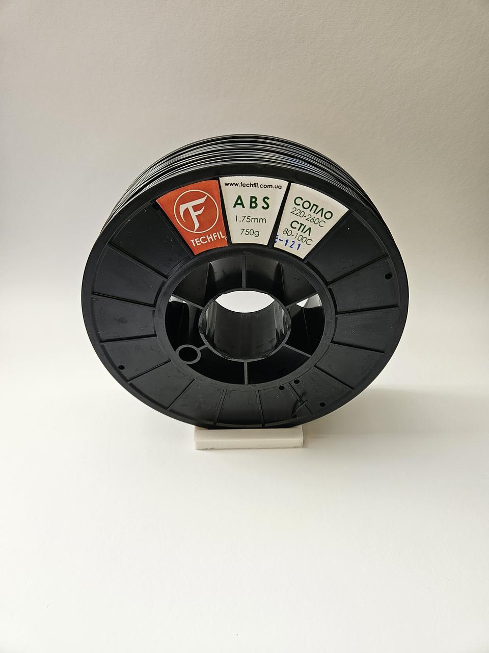 Нить для 3D печати АБС Techfil марка 121 1,75 мм Черный - фото 3 Нить для 3D печати АБС Techfil марка 121 1,75 мм Черный - фото 3