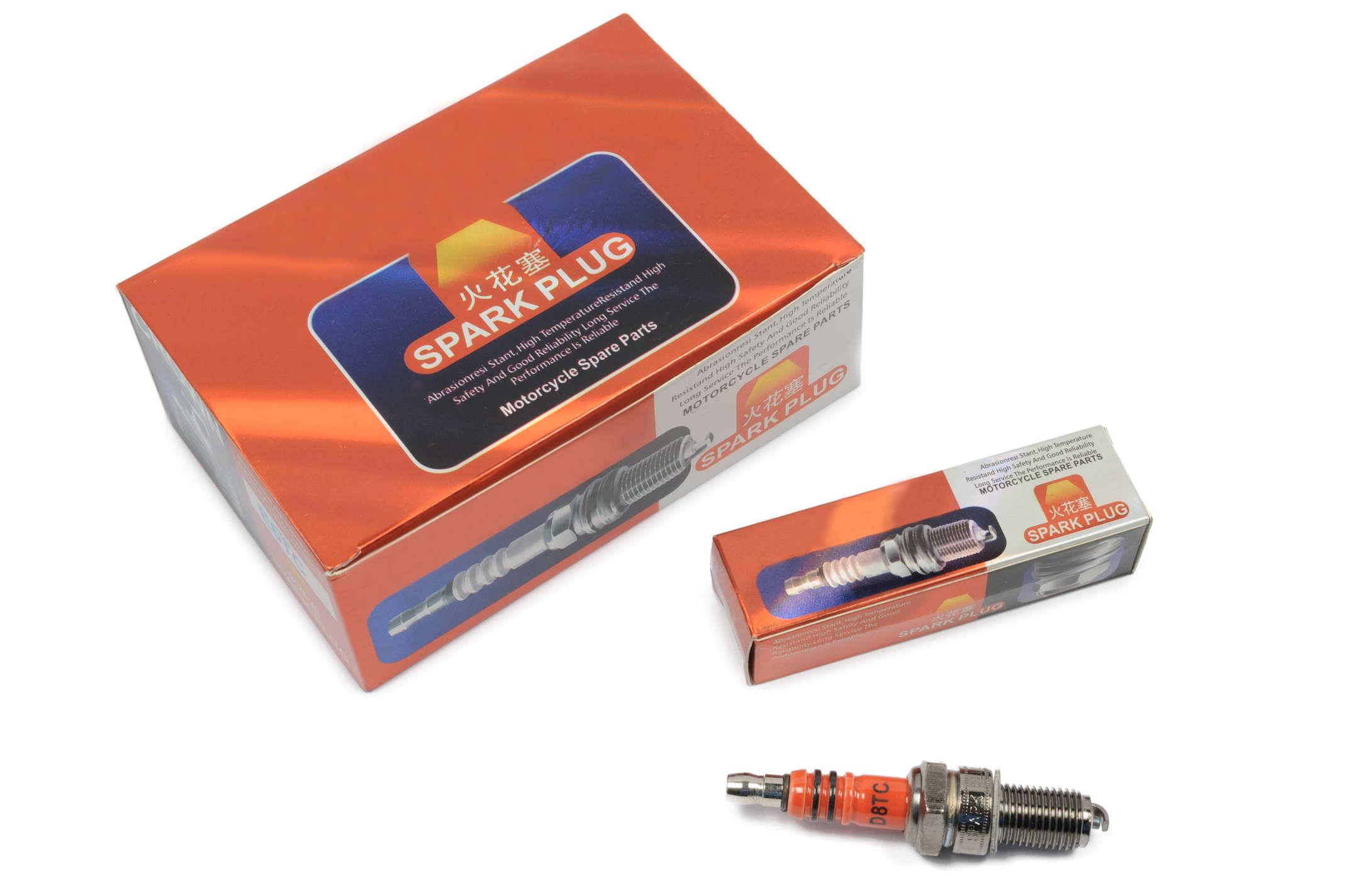 Свеча D8TC M12x1,25 19,0 мм 4T 125-600cc CRN (S-906)