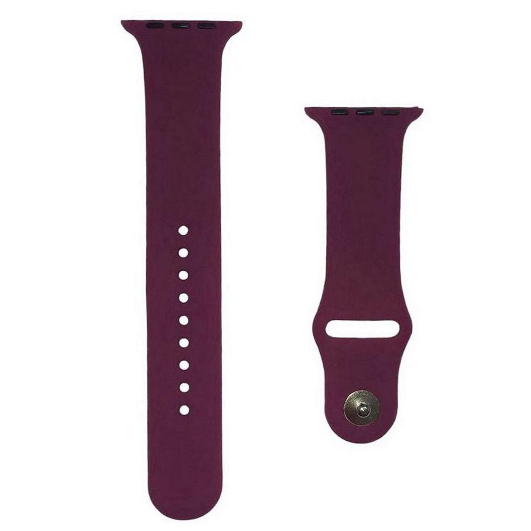 Ремешок силиконовый для Apple Watch 42/44/45/49 мм Vine Red Ремешок силиконовый для Apple Watch 42/44/45/49 мм Vine Red
