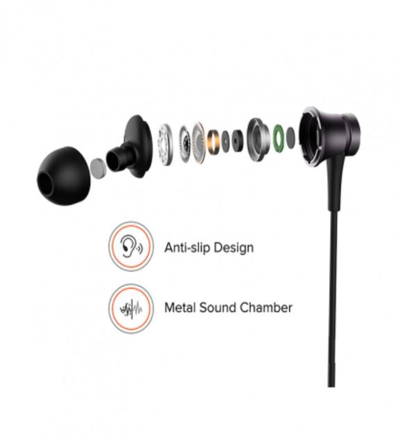 Навушники провідні MiJia Earphones Basic YDJC01JY Black (C0192) - фото 3