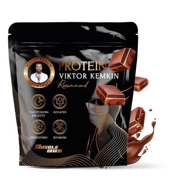 Протеиновый комплекс MuscleWay Viktor Kemkin 80% на 16 порций 500 г Шоколад (21-125-pvk-mw-rs500.2)