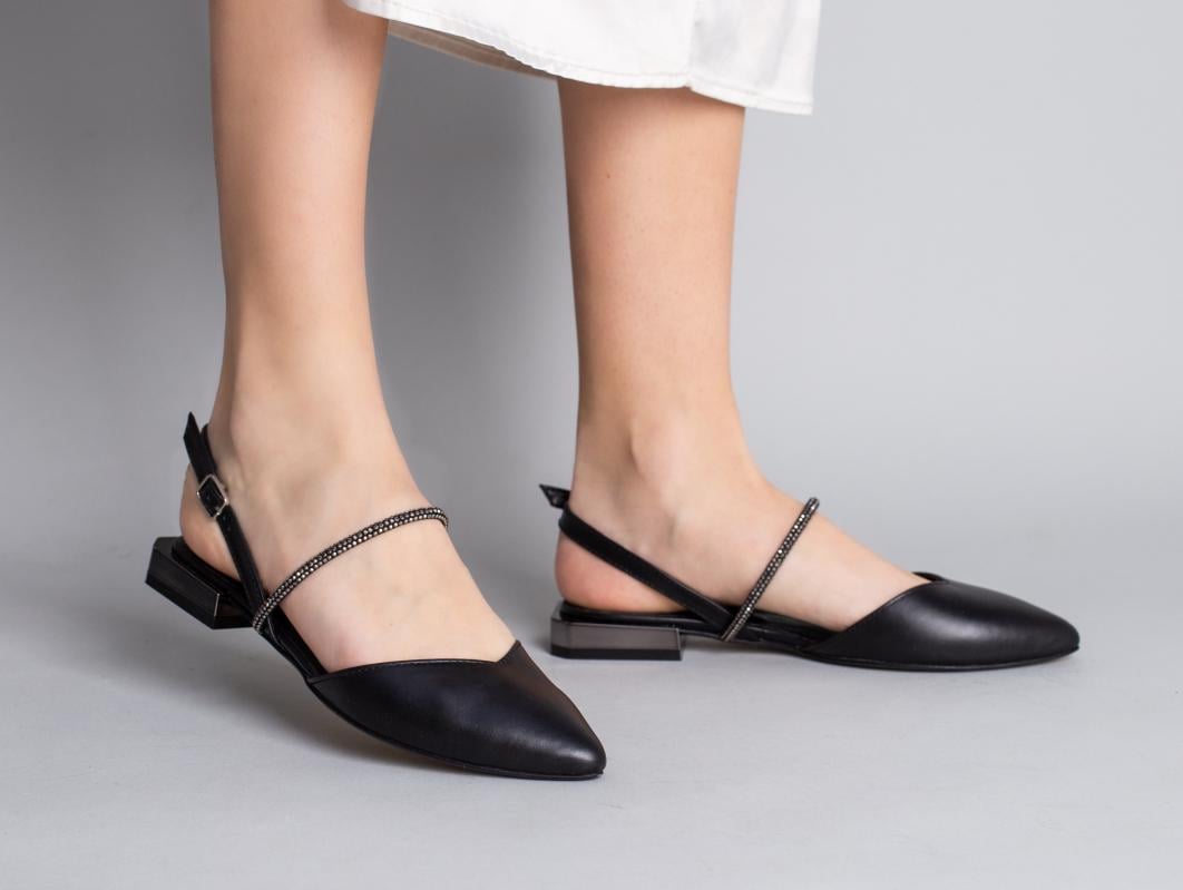 Босоножки женские кожаные р. 36 Черный (9429/36)