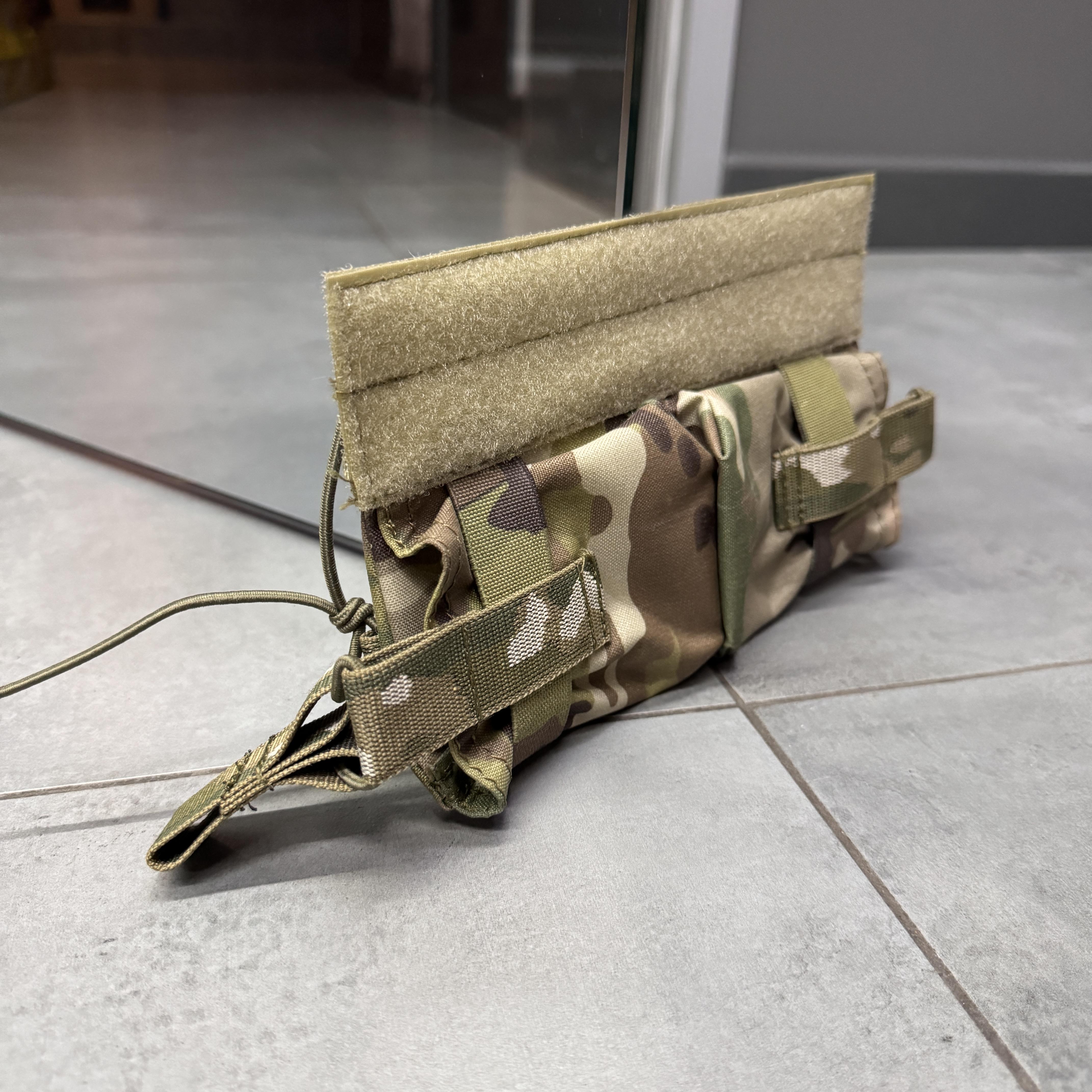 Подсумок на 2 магазина WINTAC горизонтальный DNP CORDURA 1000D Мультикам (247089) - фото 3