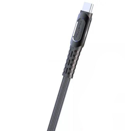 Кабель Konfulon DC30 USB-Type-C 1 м 5А Черный (10219824)