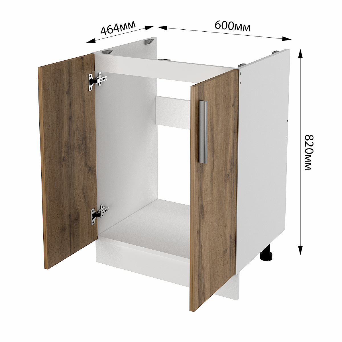 Тумба кухонна під мийку Н-7 600 мм - фото 3 Тумба кухонна під мийку Н-7 600 мм - фото 3