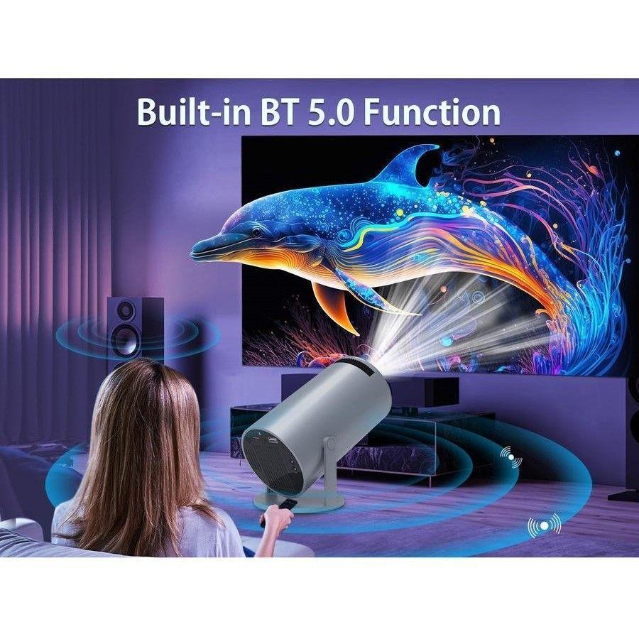 Проектор Magcubic HY300 Pro Grey 4K (2423964331) - фото 4 Проектор Magcubic HY300 Pro Grey 4K (2423964331) - фото 4