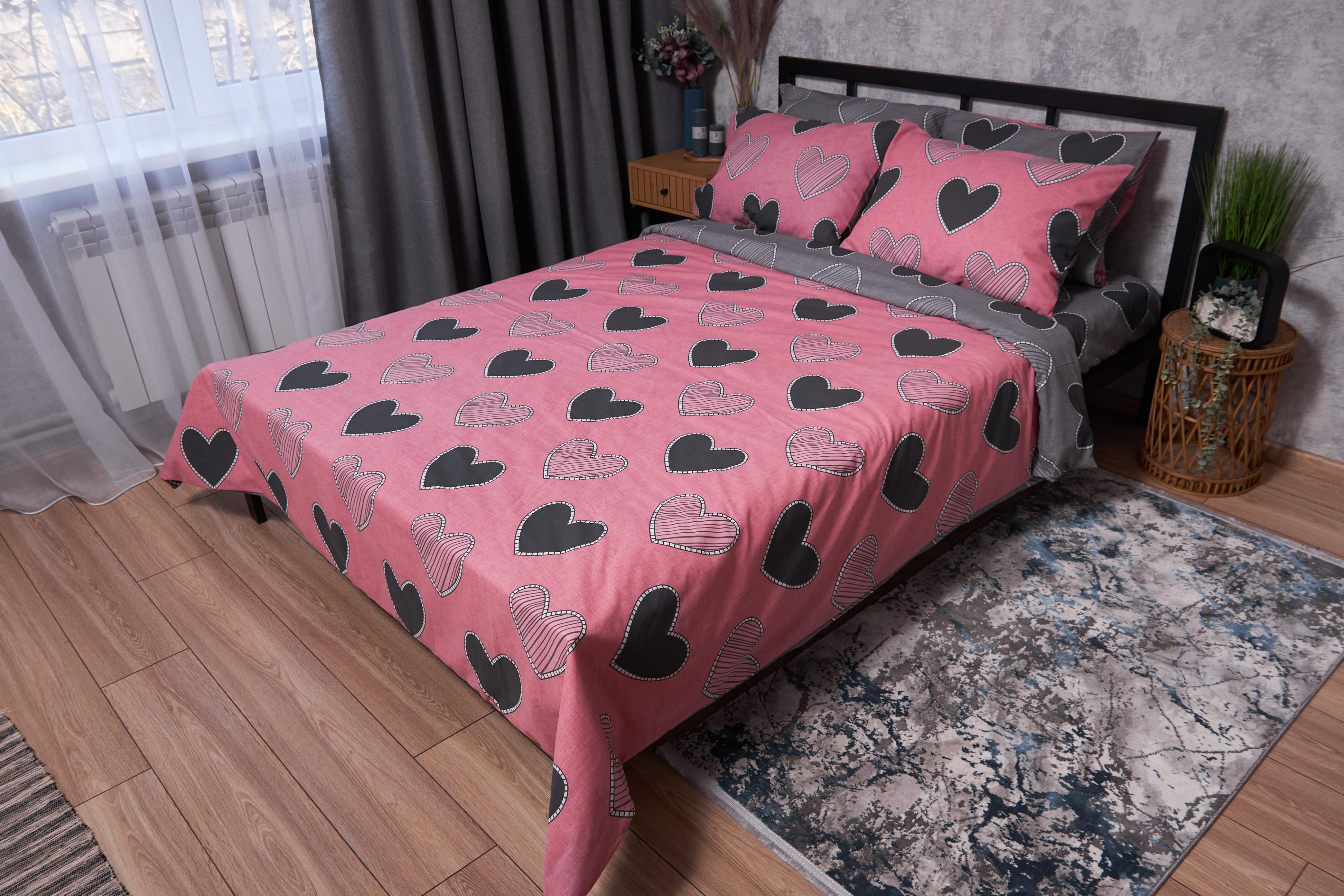 Пододеяльник Moon&Star Gold Люкс Love бязь двуспальный 175х210 см (MS-870000182)