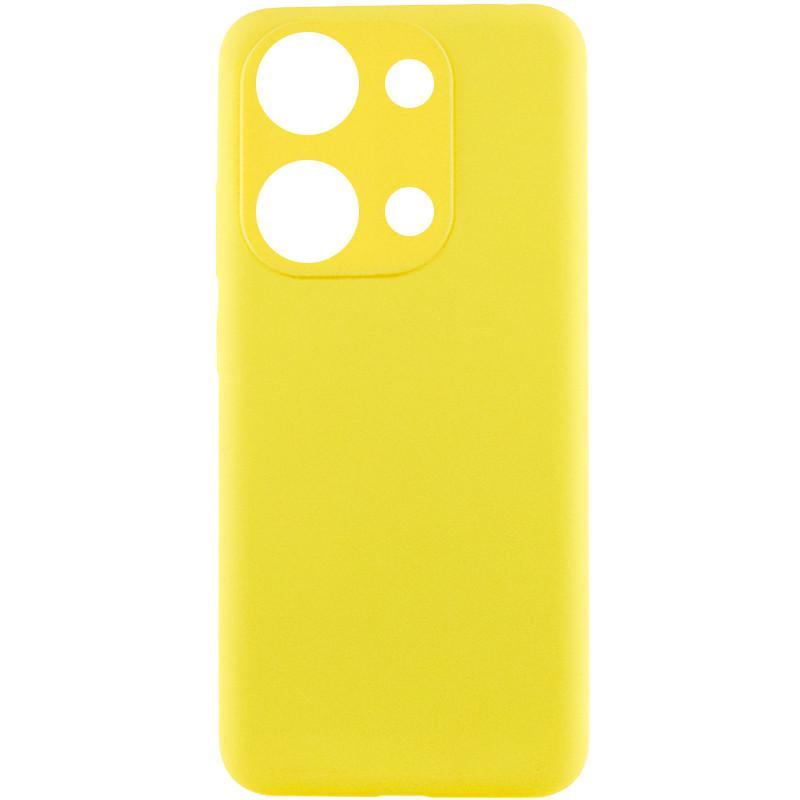 Протиударний Чохол Silicone Cover Lakshmi Full Camera (AAA) для Xiaomi Redmi Note 13 Pro 4G / Poco M6 Pro 4G Yellow