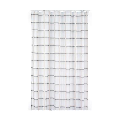 Шторка для ванной комнаты Kela polyester Lamita + кольца 180х200 см Бежевый (22099)