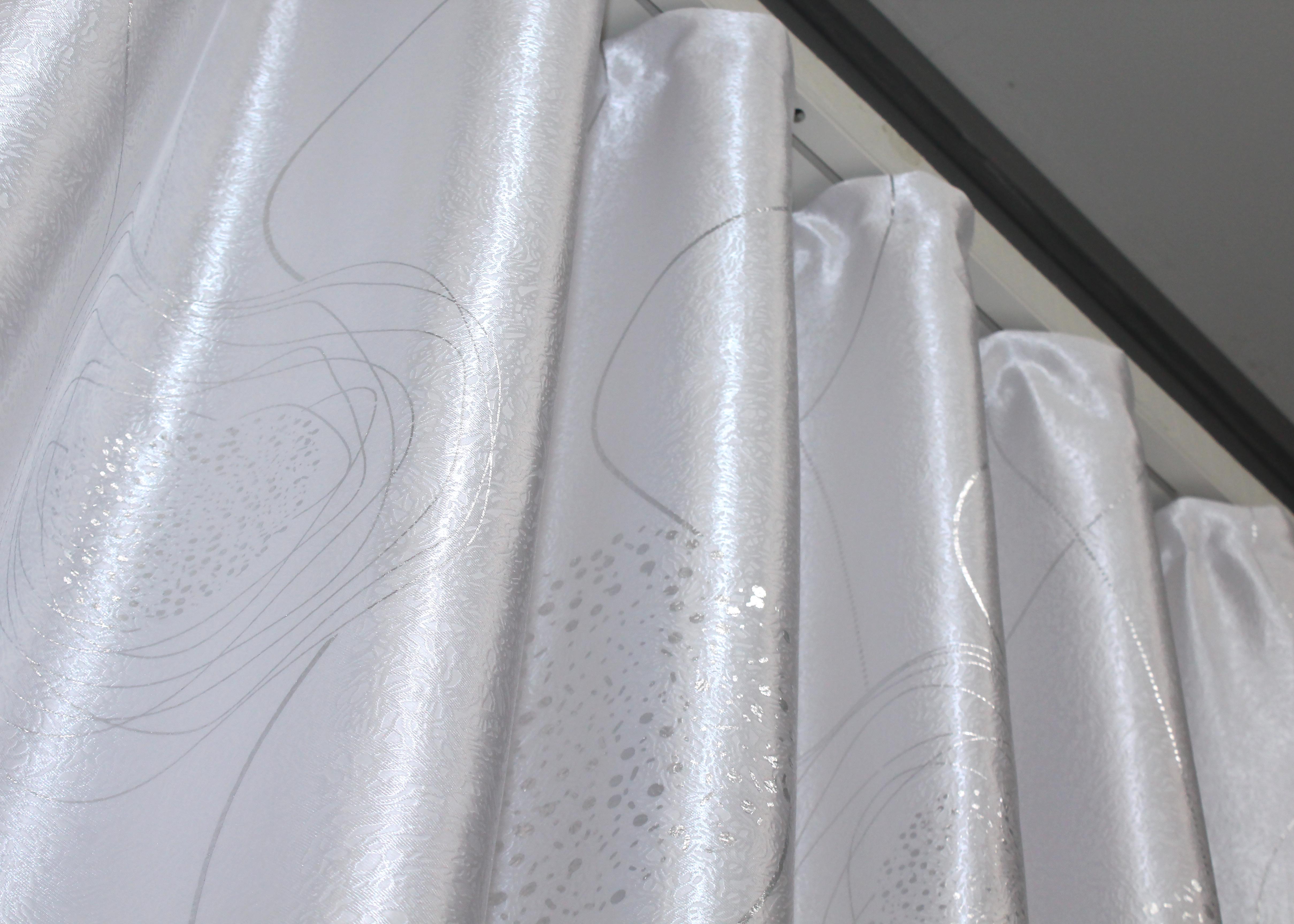 Комплект готовых штор VR-Textil Софт № 1415ш 100х270 см 2 шт. Белый (31-669) - фото 5