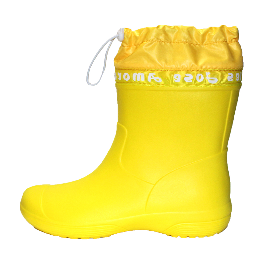 Полусапоги женские с манжетой Jose Amorales EVA р. 36 Желтый (288-906)