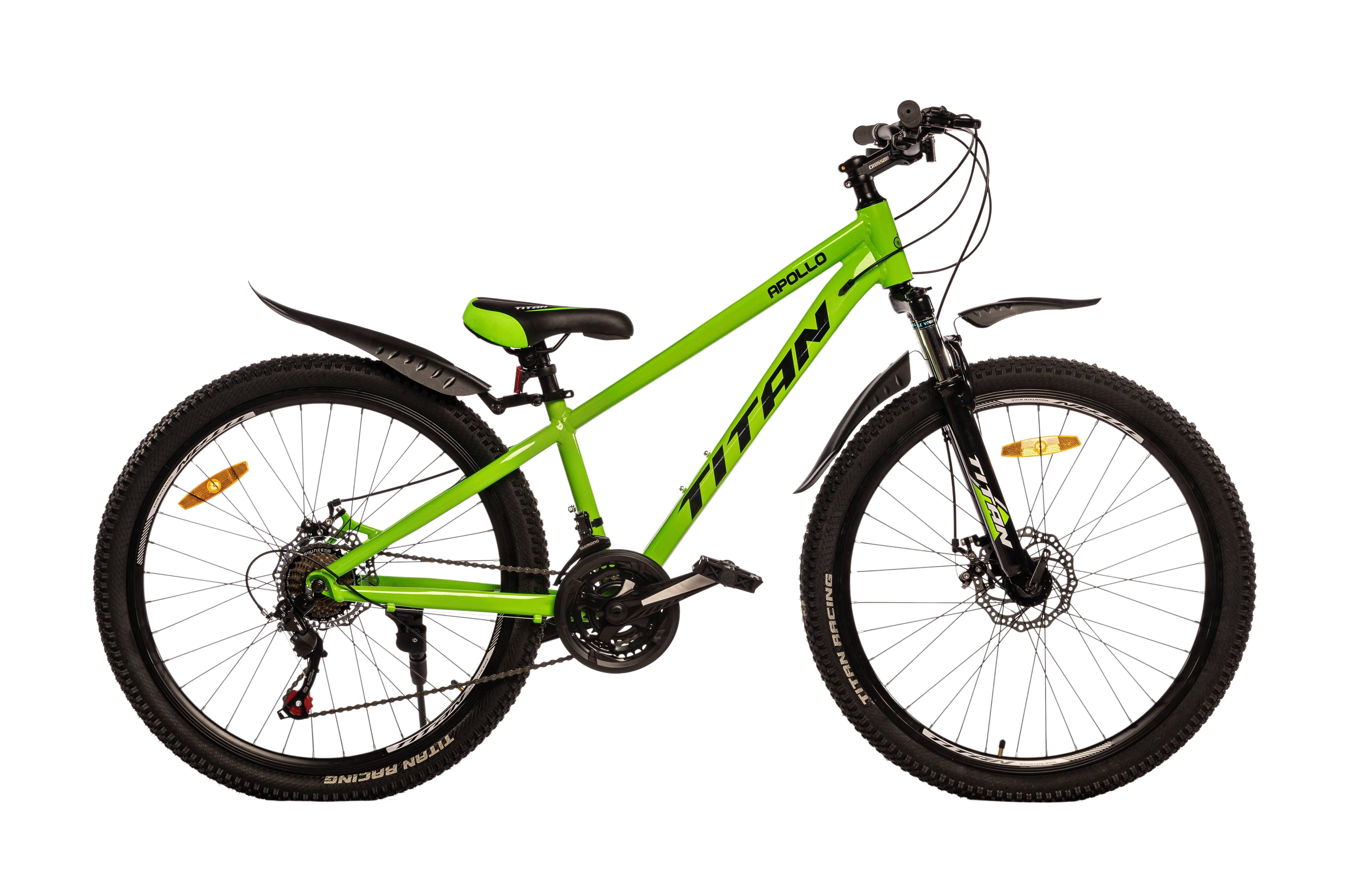 Велосипед Titan APOLLO 26"13" Зелено-черный