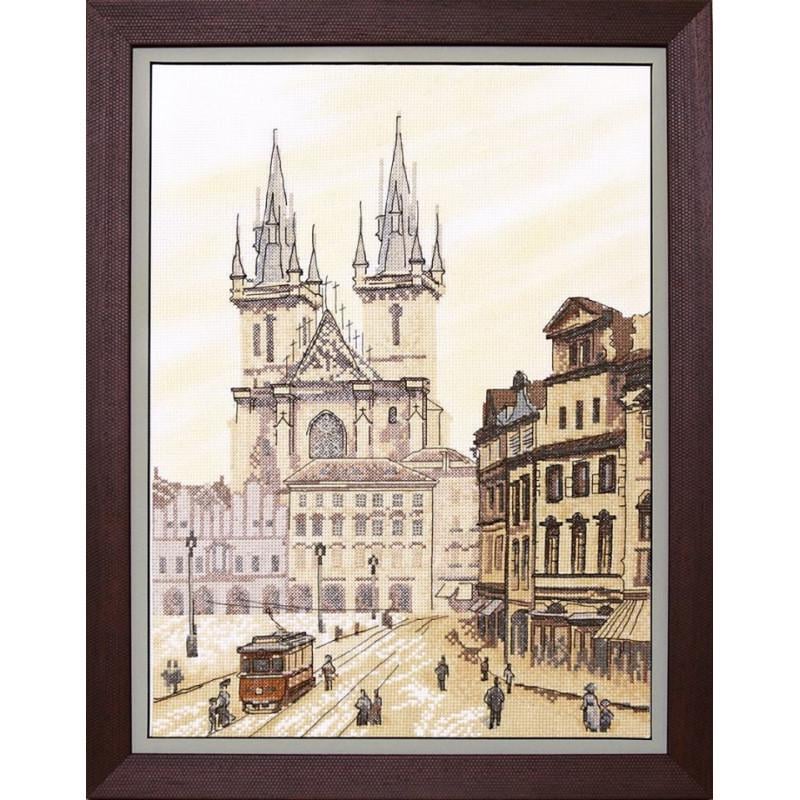 Набор для вышивания крестиком Чарівна Мить ВТ-143 Оживленный день (19831)