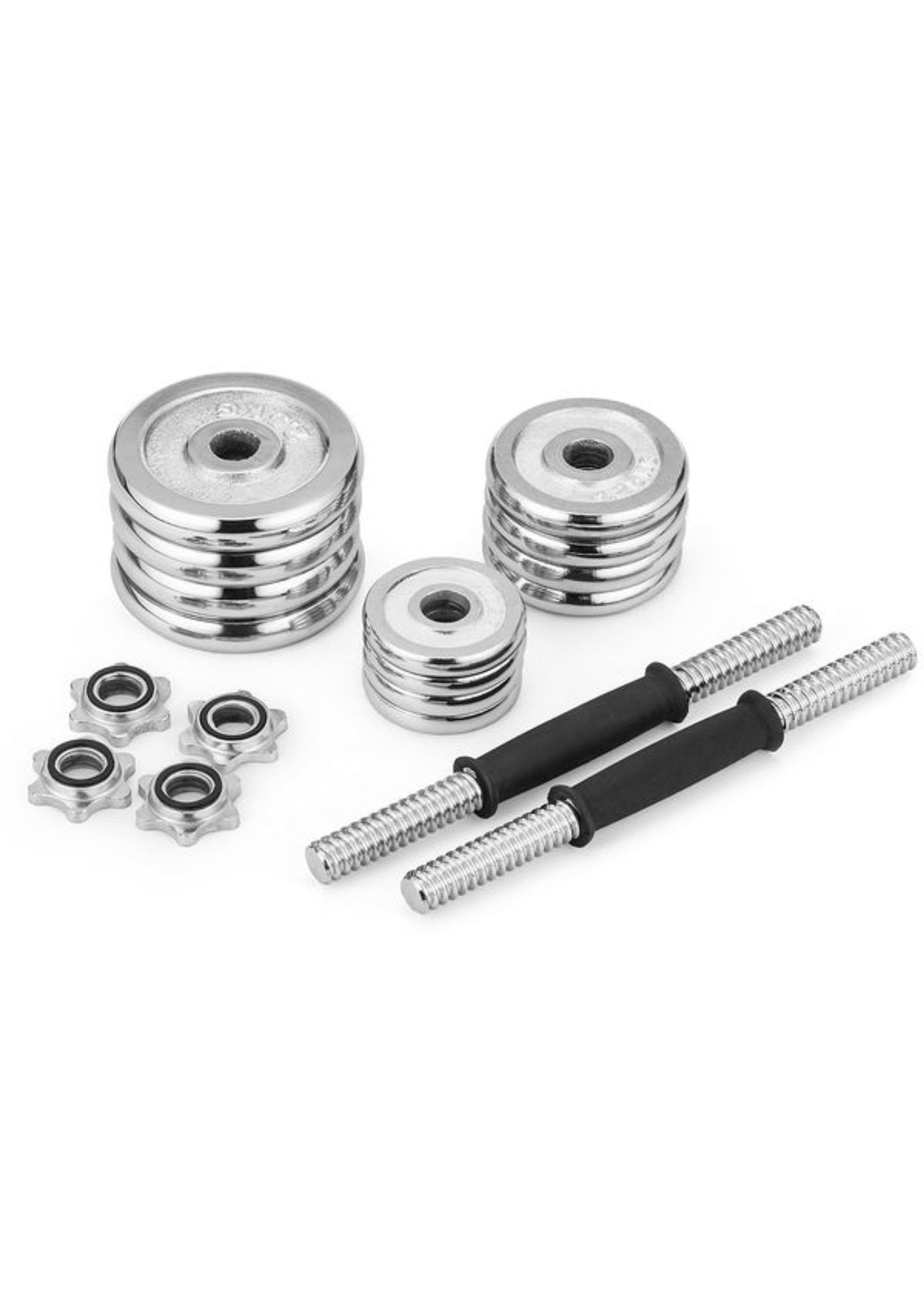 Набор гантель в кейсе Gymtek хромированных 2х10 кг - фото 4 Набор гантель в кейсе Gymtek хромированных 2х10 кг - фото 4