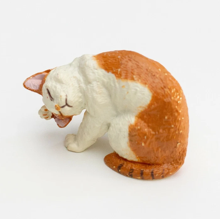 Детская игровая фигурка коллекционная Bandai Домашний кот умывается Neargo Collection Vol.4 Sweet (34522077)
