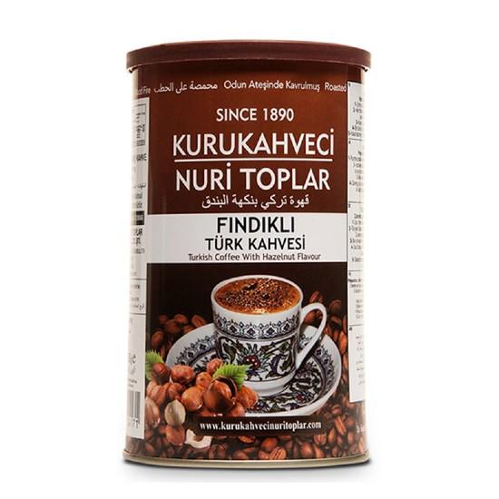 Кофе Kurukahveci Nuri Toplar молотый с Фундуком 250 г