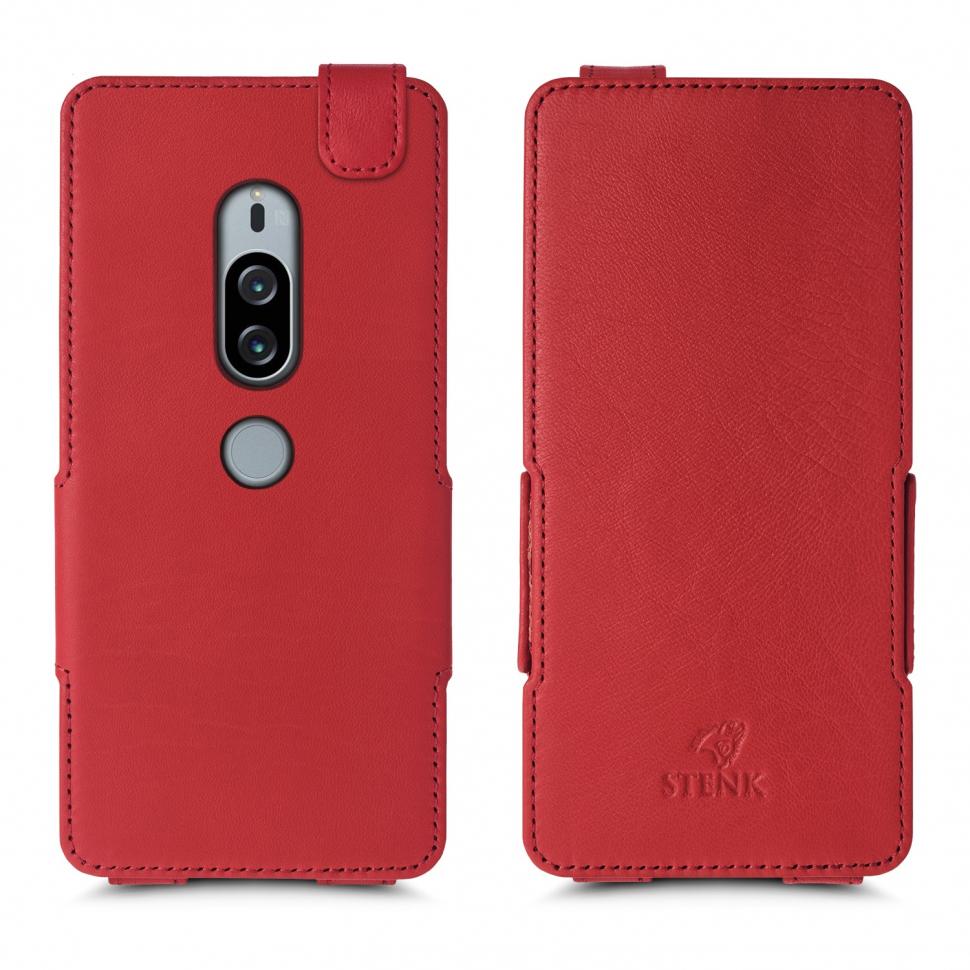Чехол флип Stenk Prime для Sony Xperia XZ2 Premium Красный (62748)