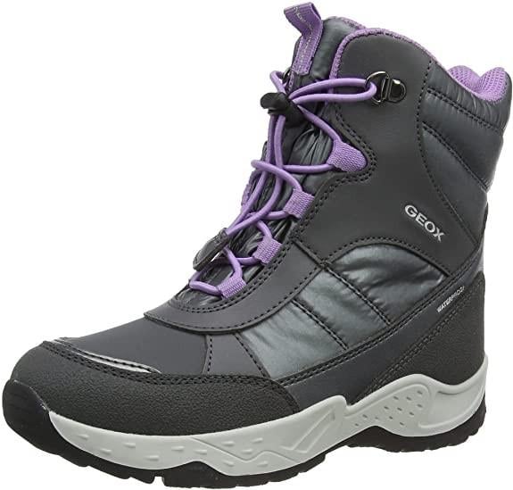 Ботинки зимние Geox Sentiero р. EUR 32 Dark-grey/Violet (7425499)