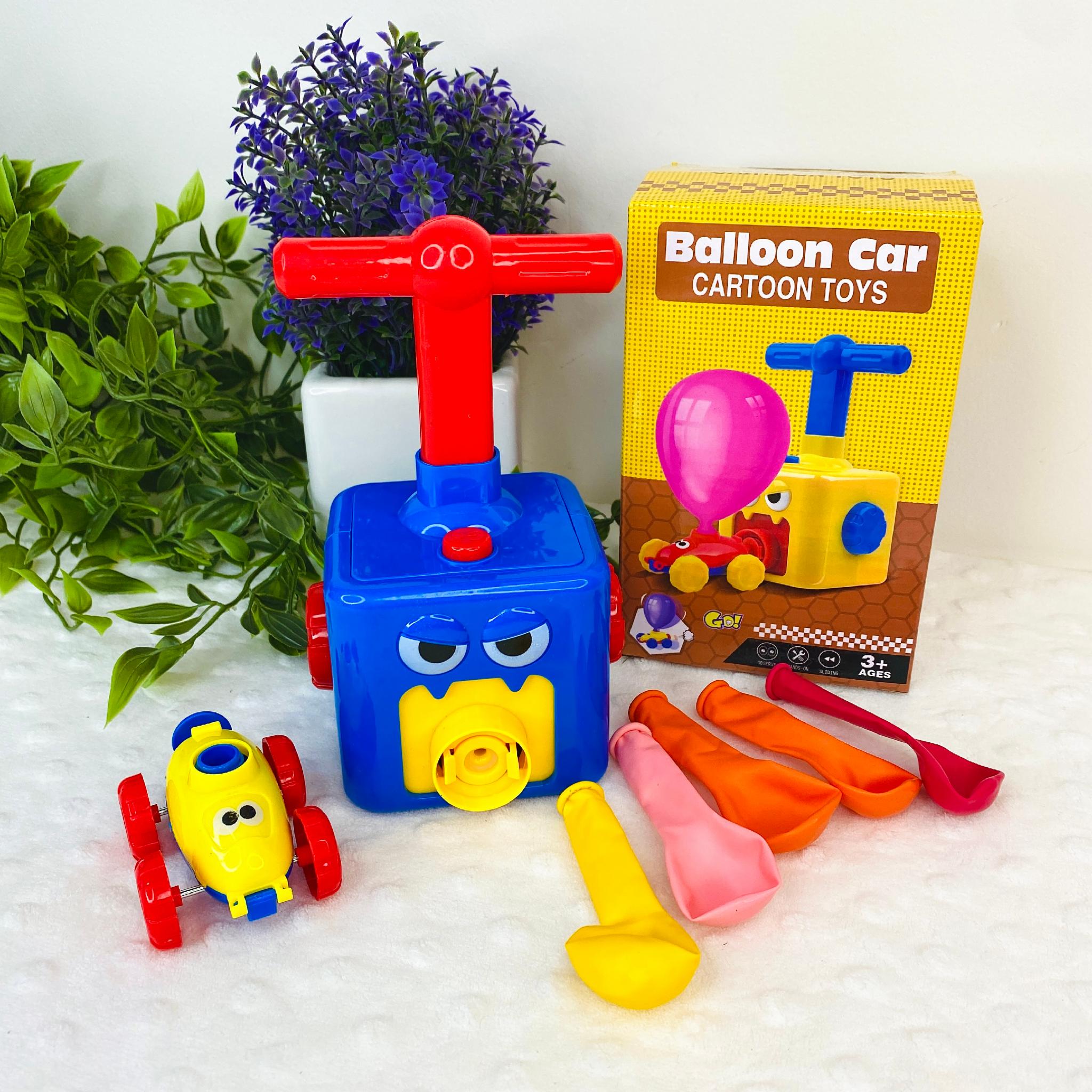 Игрушка детская Balloon Car Аэромобиль с воздушными шариками 15х10х9 см (М 2508-1) - фото 3