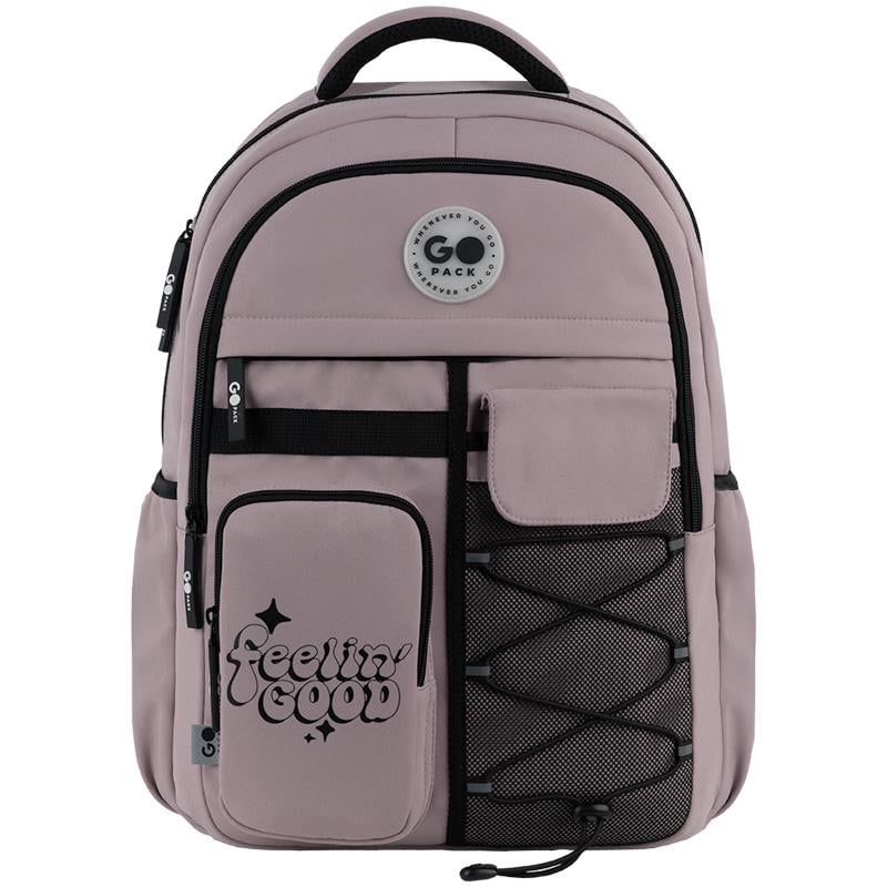 Рюкзак школьный с уплотненной спинкой GoPack Education GO26-184L-1 с карандашами Kite 18 шт. (000996048)