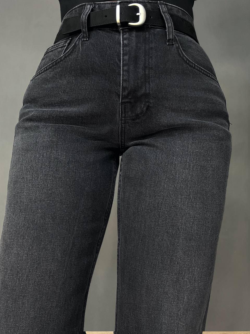 Джинси жіночі Cracpot 1563 кльош mom flare з ременем р. 28 Чорний (5521) - фото 7 Джинси жіночі Cracpot 1563 кльош mom flare з ременем р. 28 Чорний (5521) - фото 7
