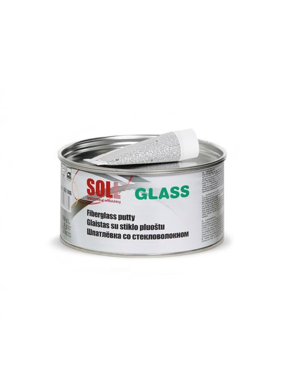 Шпаклевка со стекловолокном SOLL Glass 1,5 кг Зеленый (000032319)