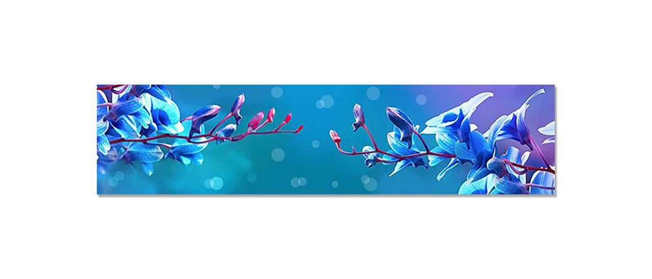 Наклейка виниловая на кухню Zatarga Синие блики 600х2500 мм (1283915539) Наклейка виниловая на кухню Zatarga Синие блики 600х2500 мм (1283915539)