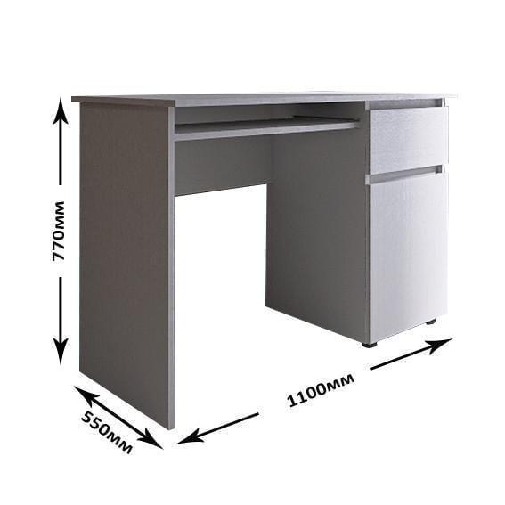 Спальна дитяча Еверест Лайт-2 комплект Білий (EVR-20810.01) - фото 2