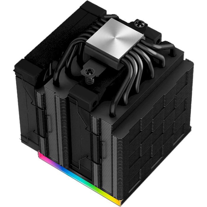 Кулер для процессора DeepCool AK620 Digital 120 мм 260 Вт с дисплеем ARGB Black (R-AK620-BKADMN-G) - фото 7 Кулер для процессора DeepCool AK620 Digital 120 мм 260 Вт с дисплеем ARGB Black (R-AK620-BKADMN-G) - фото 7