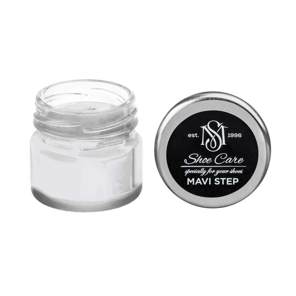 Крем для обуви из кожзама MAVI STEP Custom 25 мл Светло-серый с белым (1002-R50B) - фото 1