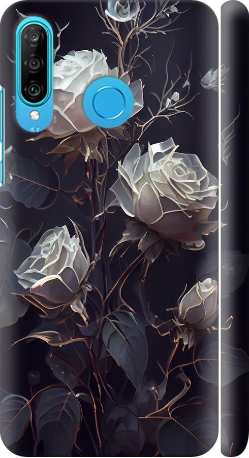 Чехол на Huawei P30 Lite Розы 2 (5550m-1651-42517)