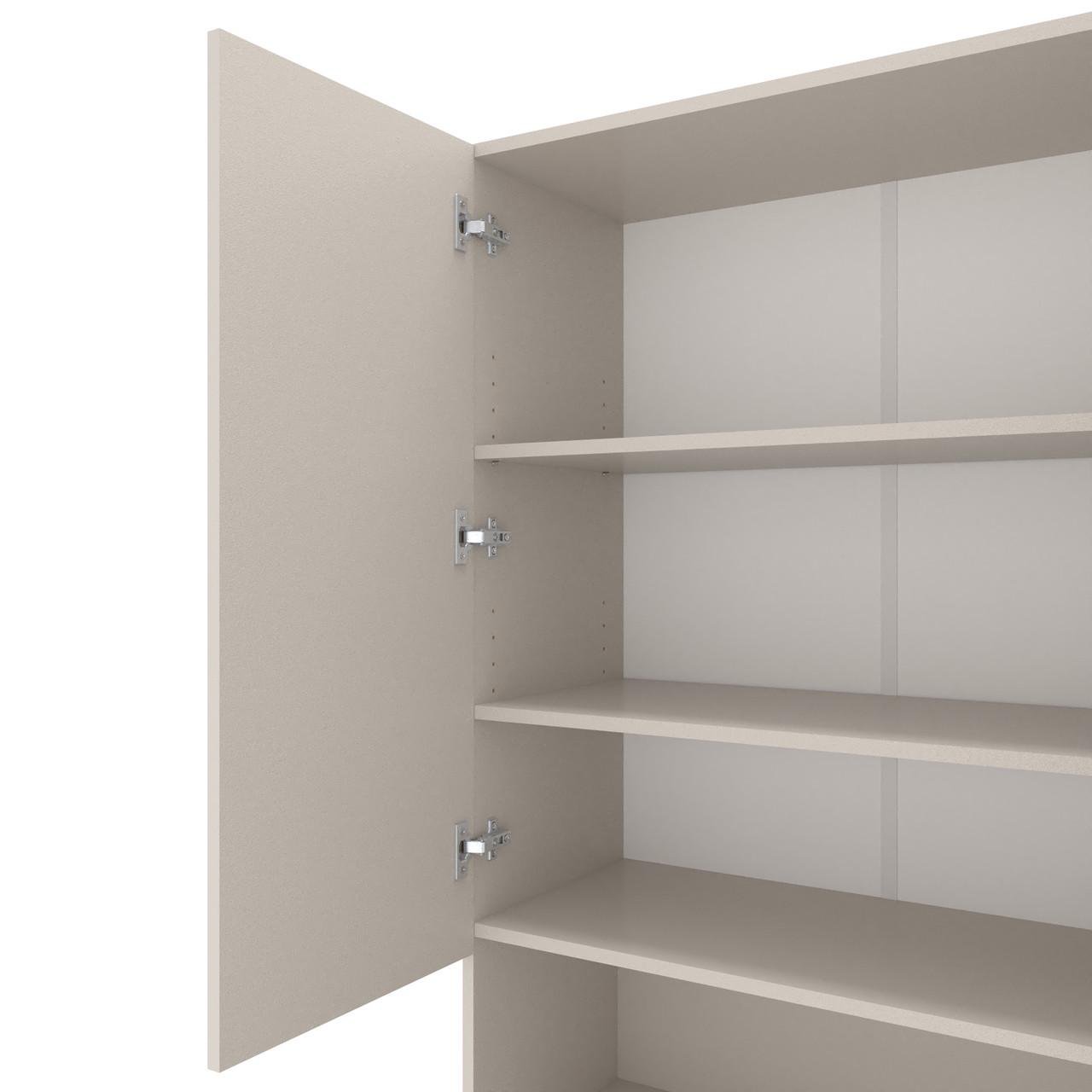 Пенал Metkas Home B002 ЛДСП 800x350x2130 мм Кашемір - фото 3