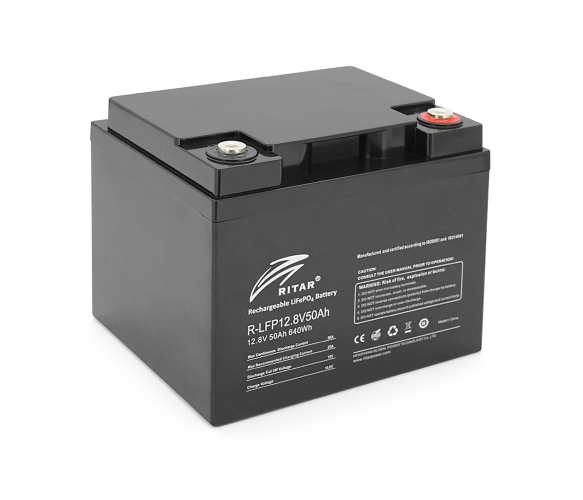 Аккумуляторная батарея Ritar LiFePO4 12,8V 50 Ah 640Wh BMS25 4S (37190) Аккумуляторная батарея Ritar LiFePO4 12,8V 50 Ah 640Wh BMS25 4S (37190)