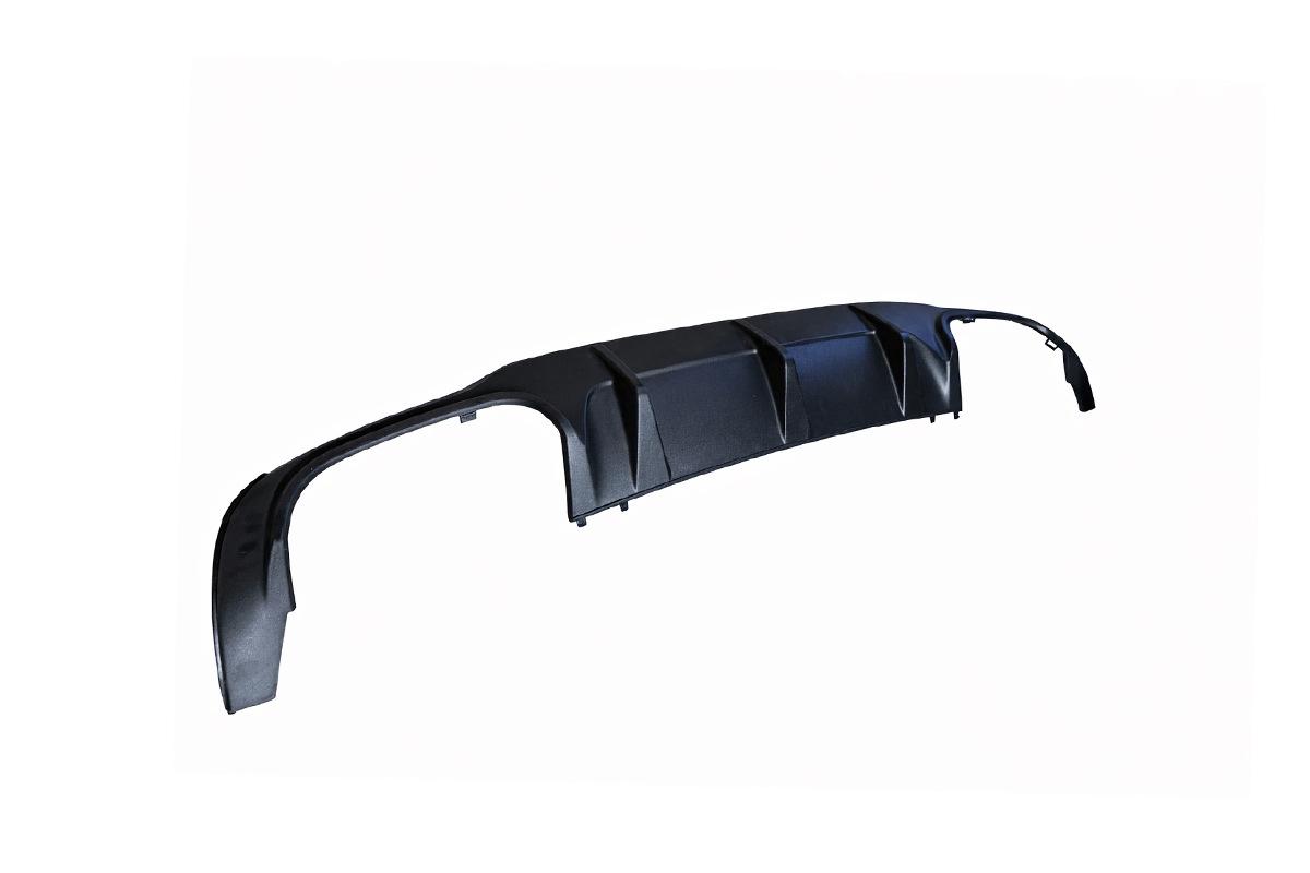 Дифузор задній DPT 2012-2015 для AMG SD для Mercedes C-class W204 2007-2015 рр. ABS-пластик Чорний матовий