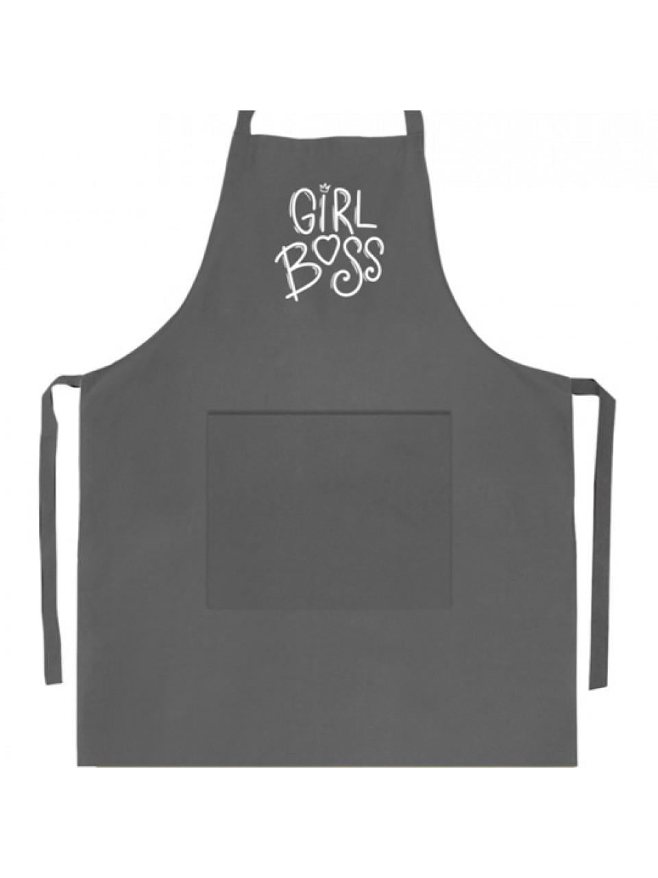 Фартук Kvarta Girl boss габардин Графит (37164991)