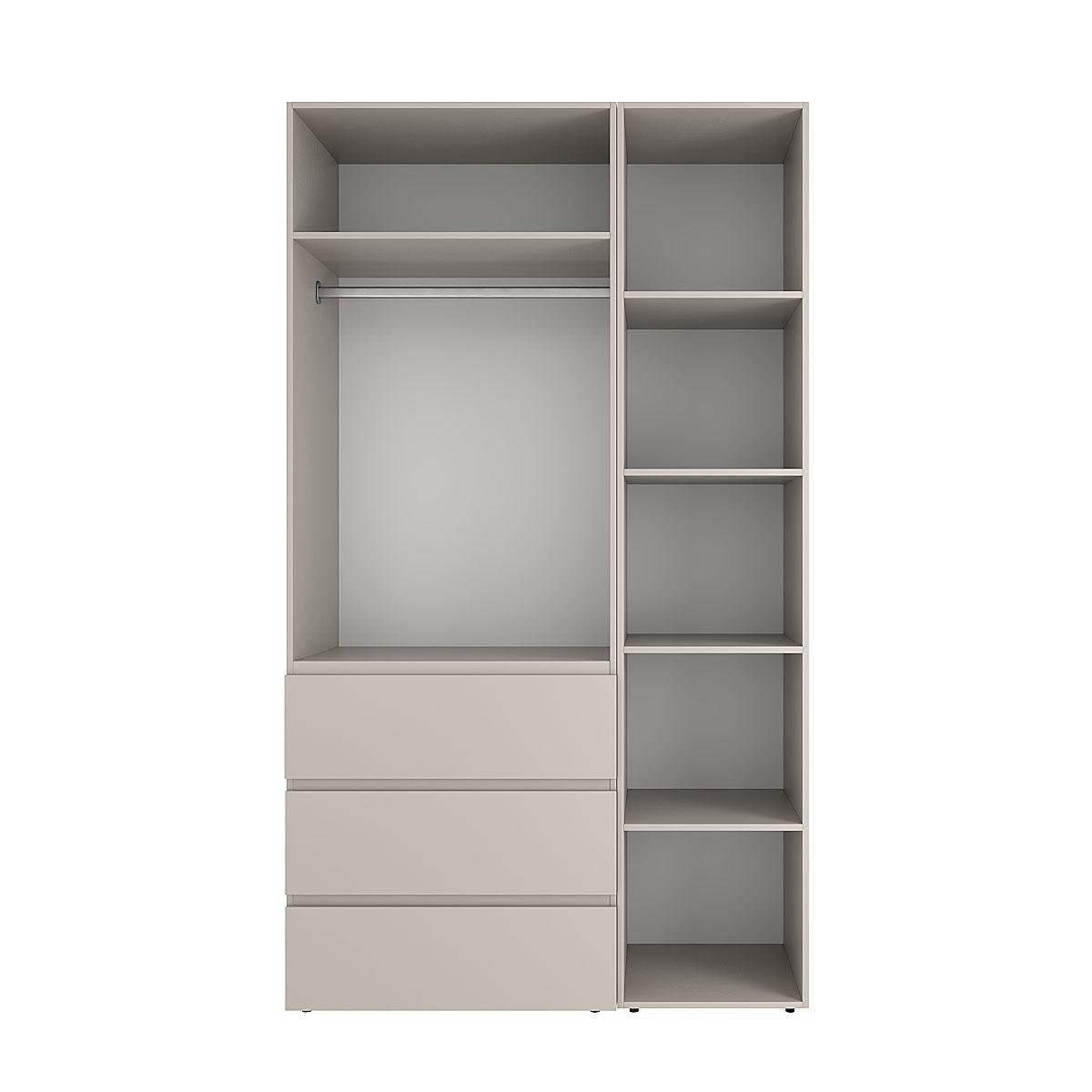 Шкаф распашной комбинированный ART IN HEAD №2 Light 1200x500x2200 мм Кашемир (GALTK0214000000) - фото 2 Шкаф распашной комбинированный ART IN HEAD №2 Light 1200x500x2200 мм Кашемир (GALTK0214000000) - фото 2