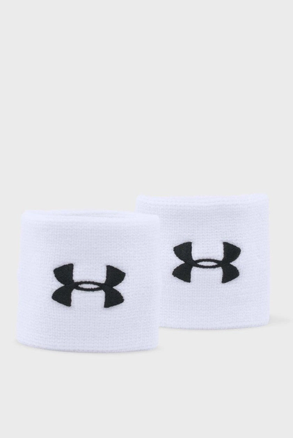 Напульсники Under Armor Performance Wristbands-BLK UNI Білий (1276991-100) - фото 1