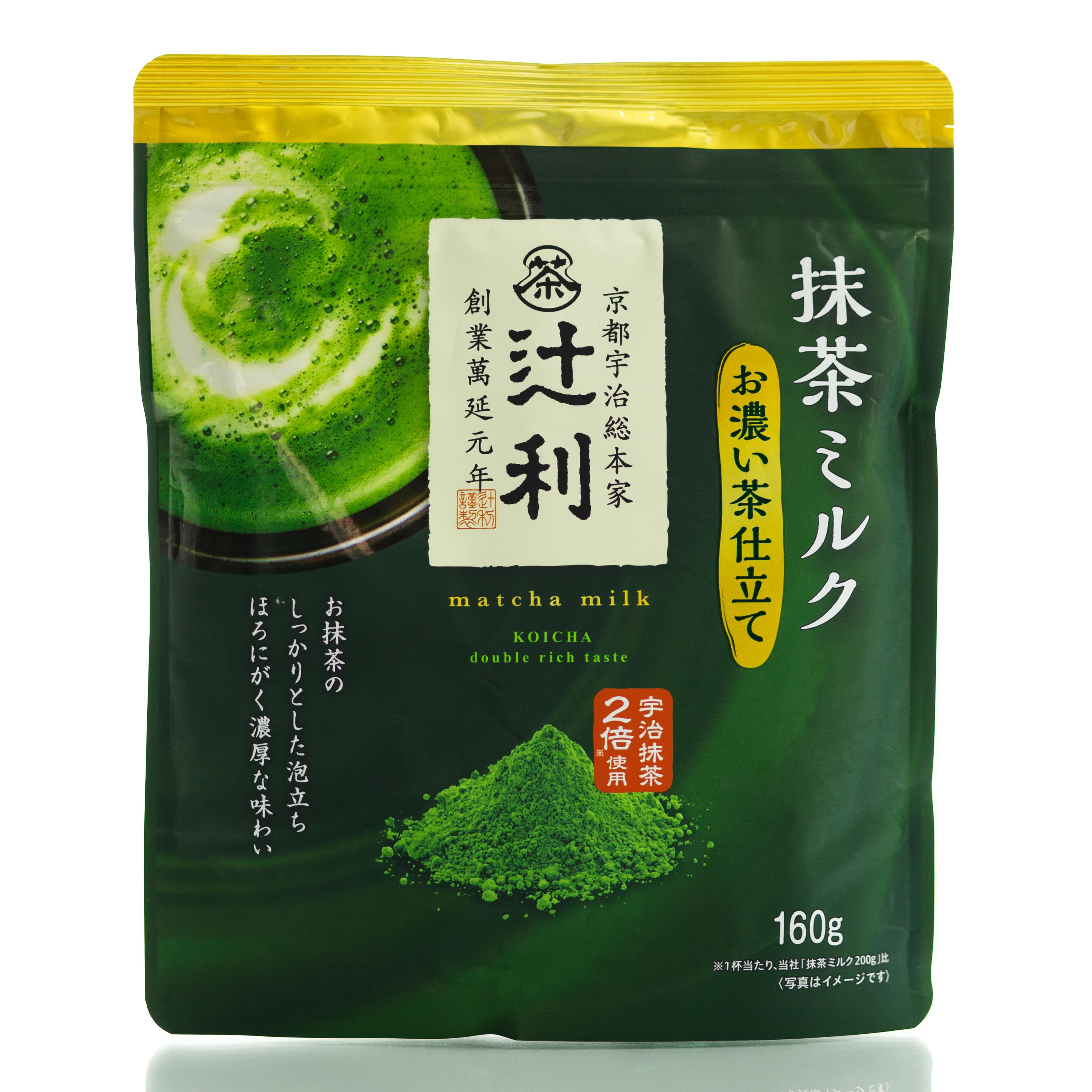 Чай матча латте концентрированный Tsujiri Matcha Milk Double Rich 160 г