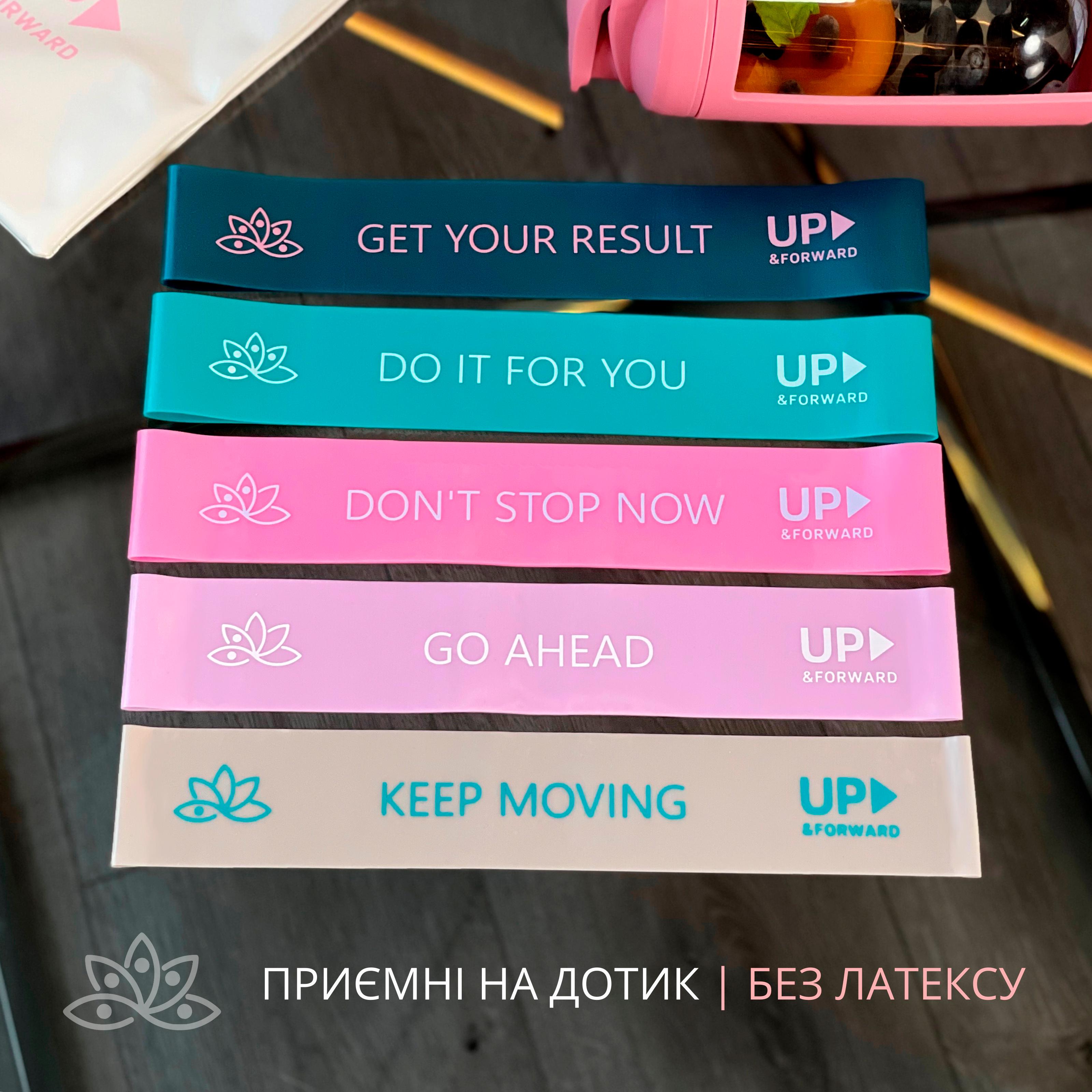 Резинки для фитнеса Up&Forward 2-18 кг - фото 5 Резинки для фитнеса Up&Forward 2-18 кг - фото 5