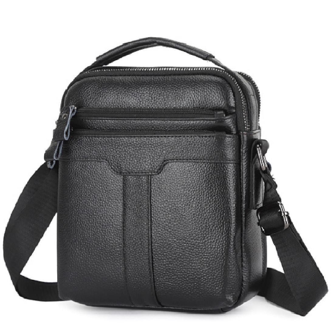 Мужская сумка через плечо с ручкой Royal Bag FL-A25F-2218A Черный (5846)