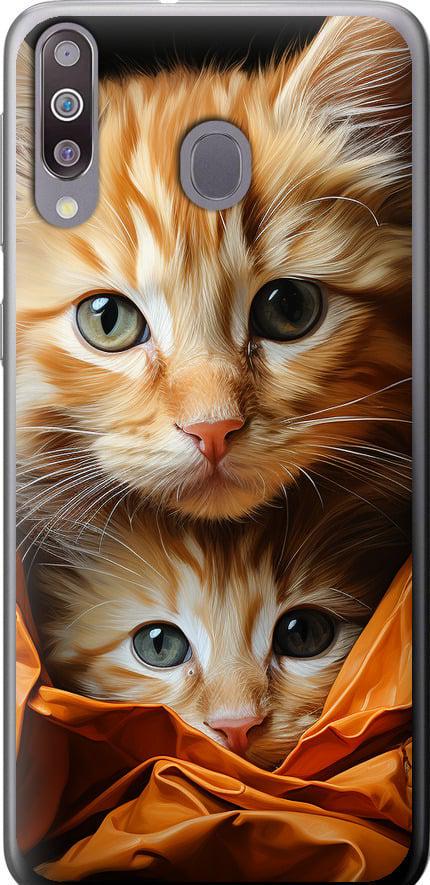 Чехол на Samsung Galaxy M30 Котики 2 (5664t-1682-42517)