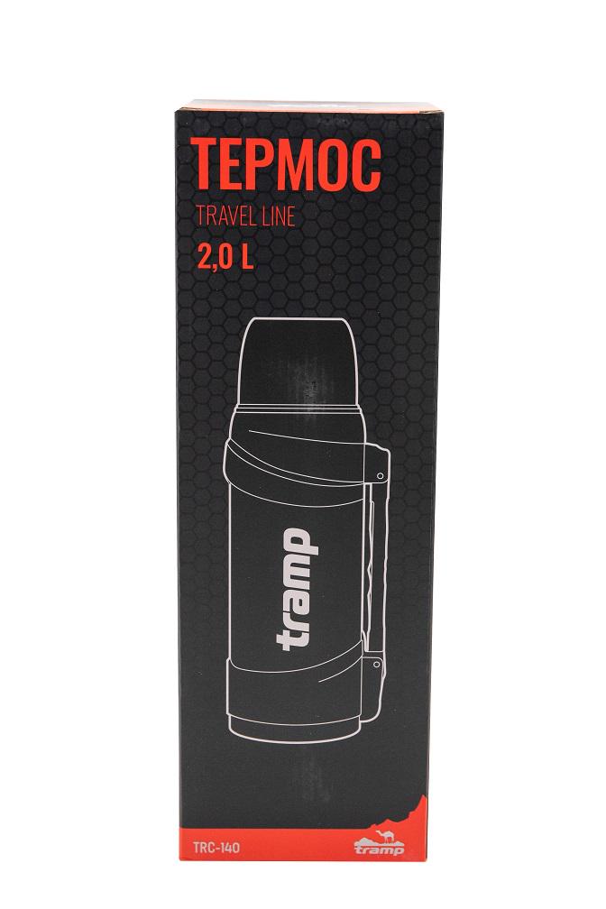 Термос з ручкою Tramp Travel Line 2 л Чорний (TRC-140-black) - фото 16