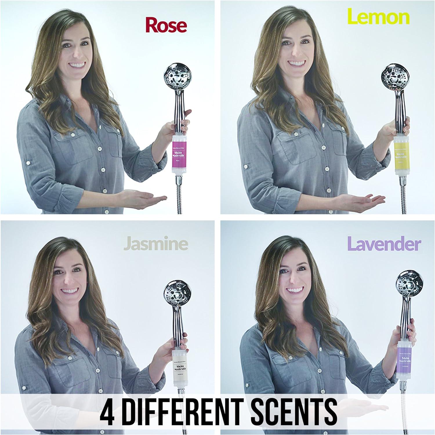 Фільтр для душу для пом'якшення води, ароматерапія з вітаміном С - фото 2 Фільтр для душу для пом'якшення води, ароматерапія з вітаміном С - фото 2