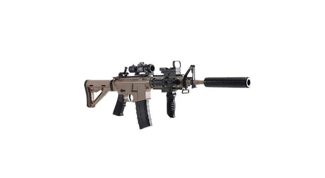 Игрушечный электрический автомат М416 на орбизах (0000194)
