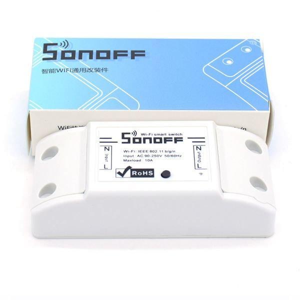 Вимикач бездротовий WiFi Sonoff Basic керування за допомогою смартфона