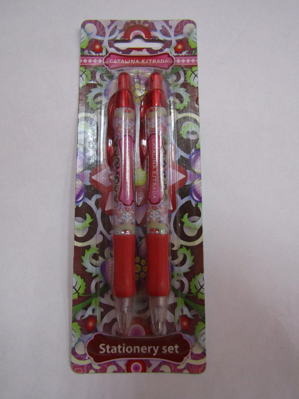 Набір канцелярський ручка кулькова/олівець Синій й (MTT-42422)