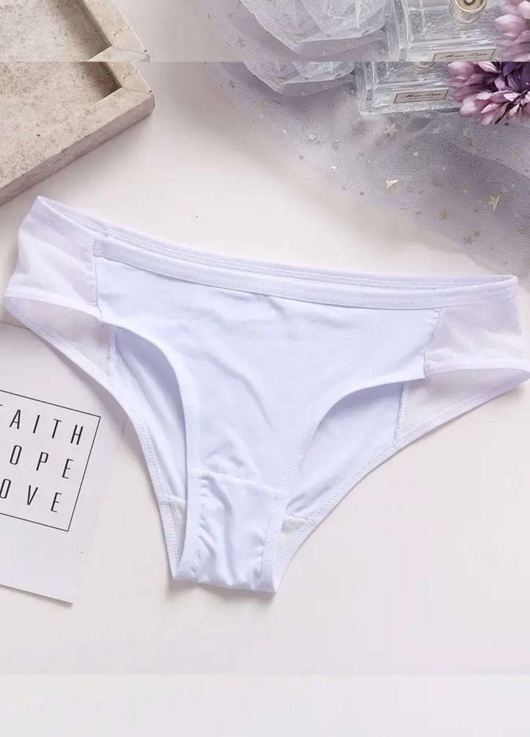 Трусики-слипы женские FINETOO 576-42 со вставкой из сеточки M р. 42 1 шт. Белый