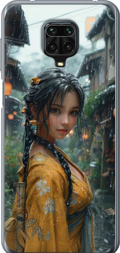Чехол на Xiaomi Redmi Note 9S Anime-girl (6133t-2029-42517)