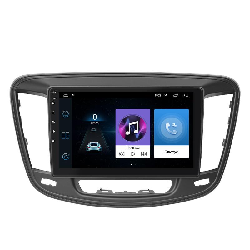 Магнітола штатна Lesko 9" для Chrysler 200 II 2014-2017 1/16Gb Wi-Fi GPS Base