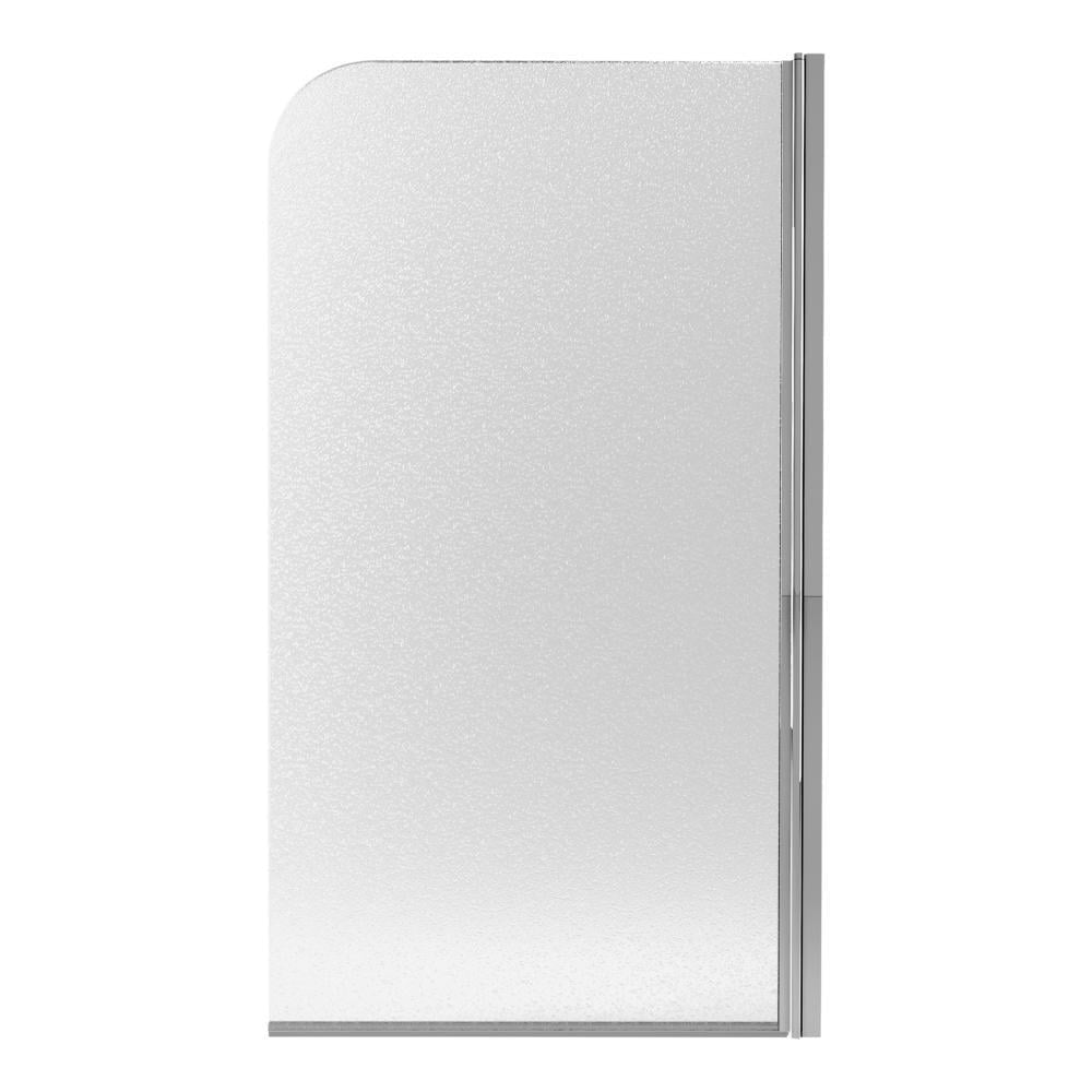 Шторка для ванной Qtap Standard STDCRM407513APR 140×75 см в правый угол стекло 6 мм Хром (SD00039719)